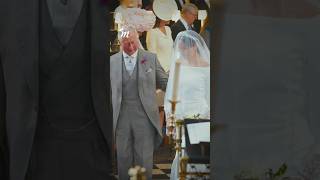 Charles walking Meghan the rest of the aisle could be seen as a gesture of support amp acceptance [upl. by Ymirej610]