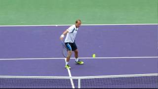 Olivier Rochus vs Novak Djokovic  Miami Sony Ericsson 2010 [upl. by Rivkah268]