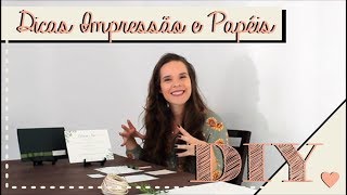 Como imprimir seu Convite de Casamento DIY  Faça você mesmo  Tutoriais dicas e informações [upl. by Ticknor592]