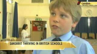 Sanskrit thriving in British schools [upl. by Niroht]