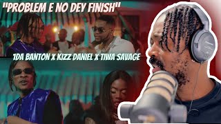 1Da Banton  No Wahala Remix feat Kizz Daniel amp Tiwa Savage  Reaction [upl. by Deste]