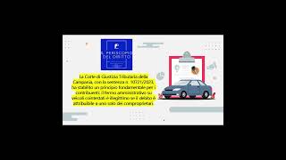 🚗 ILLEGITTIMO IL FERMO SU VEICOLI COINTESTATI ⚖️ [upl. by Nodyarb]