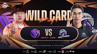 FIL M6 Wild Card Stage Day 1  DFYG vs NM Game 1 [upl. by Onitselec127]