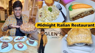 Midnight 1am Italian Restaurant  Glens Bakehouse Chennai  Food Review [upl. by Gayle]