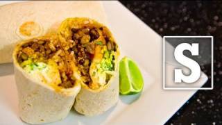 BURRITO RECIPE  Sorted Food [upl. by Rothschild]