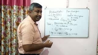 Calculation of Pendimethalin Herbicide [upl. by Nauwtna]