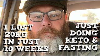 I Lost 20kg in Just 10 Weeks Just on Keto and Fasting [upl. by Attennod]