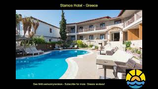 stamos hotel greece hotel holiday [upl. by Ambrosane353]