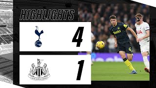 Tottenham Hotspur 4 Newcastle United 1  Premier League Highlights [upl. by Normac846]