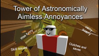 Jtoh The Tower of Astronomically Aimless Annoyances Experience  Low Extreme [upl. by Nwahsel]