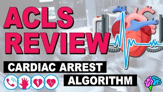 Cardiac Arrest  ACLS Review [upl. by Kelby]