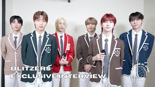 BLITZERS Greeting Message  Davide Kpop blitzers kpop kpopinterview [upl. by Omolhs]