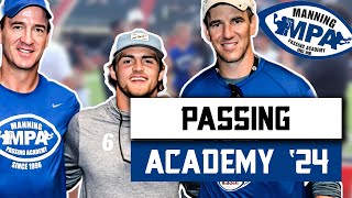 What QBs Shined at the 2024 Manning Passing Academy [upl. by Bander56]