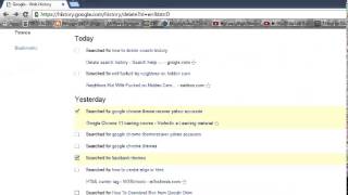 How To Clear Google Search History [upl. by Yesnyl162]