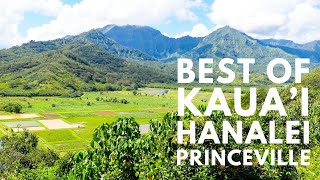 KAUAIS NORTH SHORE 12 Things to Do from Princeville Hanalei amp Haena [upl. by Irrehc803]