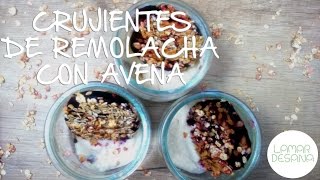 Receta crujientes de remolacha con avena [upl. by Byers814]