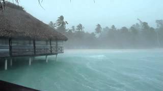 Maldives Tropical Storm  Medhufushi May HD [upl. by Dibb]