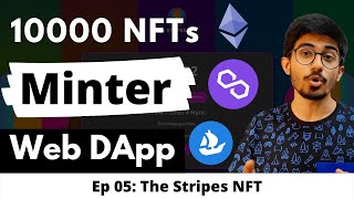 10000 NFT Minting Web Dapp for your NFT Collection No coding [upl. by Gnouv]