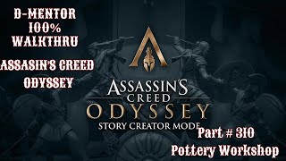 Assassins Creed Odyssey 100 Walkthrough Pottery Workshop [upl. by Filippo]