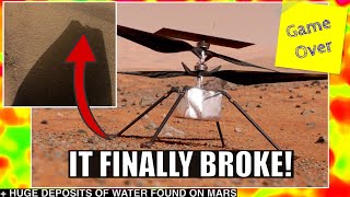 Oh No Its The End of Mars Helicopter Mission  Huge Water Deposits Found on Mars [upl. by Renate]