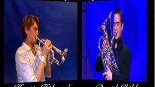 Myfanwy duet cornet eufoniumm4v [upl. by Ahsemac]