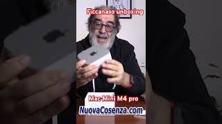 Ficcanaso unboxing Mac Mini M4 Pro apple macminim4 shorts [upl. by Sillsby830]