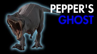 Hologram amp Peppers Ghost  Tyrannosaurus rex [upl. by Anovad]