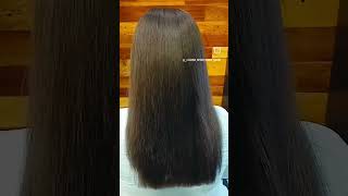 hairkeratinhaircare fashion hair shine treatment collegegirlsTrichy ponnunga [upl. by Ujawernalo]