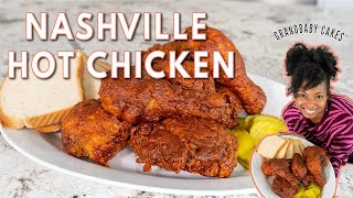 Nashville Hot Chicken  Best Spicy Fried Chicken Recipe [upl. by Anatniuq667]