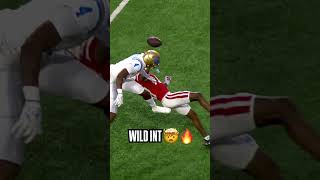 WILD INT 🤯🤯 UCLA holds off Nebraska nebraskafootball uclafootball upset [upl. by Alard232]