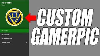 How To Get a Custom Gamerpic Xbox One [upl. by Landry]