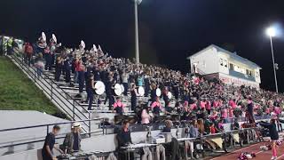 HCHS Band of Blue  Fight Song  Middle School Night 10192018 [upl. by Anailuy]