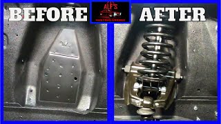 How to install front coil springs on your classic Mustang amp Cougar [upl. by Adnim]