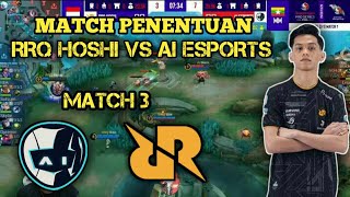 RRQ Hoshi vs AI Esports Match 3 Snapdragon Pro Series Season 6  RRQ VS AI  Noura [upl. by Beare]