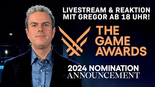 🏆 THE GAME AWARDS 2024 🏆 NOMINIERUNGEN 🔴 Kommentar Reaktion amp Wahl mit Gregor [upl. by Burkhard]