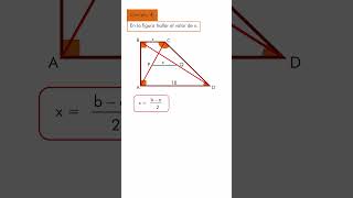 Diagonales de un Trapecio geometria [upl. by Madaih35]