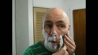 Shaving with a KamisoriStyle Razor [upl. by Dierdre945]