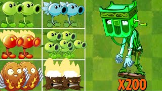 Defeating the Green Lantern Zombie with Epic Peashooter Combos in Plants vs Zombies [upl. by Orian]