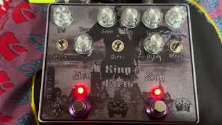 Twilight Zone Electronics  King Klon Overdrive Guitar Pedal Demo [upl. by Lawford430]