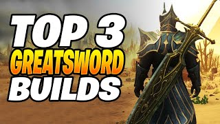 TOP 3 NEW GREATSWORD Builds In 2024  New World Greatsword Build 2024 [upl. by Iaverne]