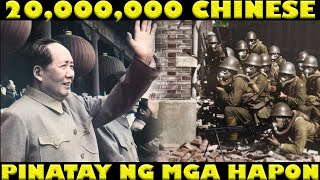 PAANO PINATAY NG MGA HAPONESE ANG 20000000 CHINESE NOONG WORLD WAR 2 [upl. by Limbert]