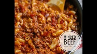 MINCED BEEF MACARONI [upl. by Zobkiw]