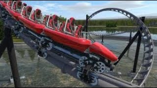 Lets Play no limits coaster Demo englishbob4101 mxlinux [upl. by Ratib]