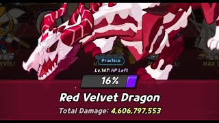 Red Velvet Dragon Team Guide 46 Billion Damage  Cookie Run Kingdom [upl. by Pollock]