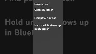 How to Pair Revolve Headphones [upl. by Aicil360]