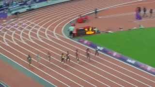 JO de Londres 2012 athlétisme 100 mètres féminin en direct [upl. by Griswold]