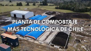 COMPOSTAJE INDUSTRIAL INNOVADOR EN CHILE 🌱  Compost a lo loco 🔥 [upl. by Collete]