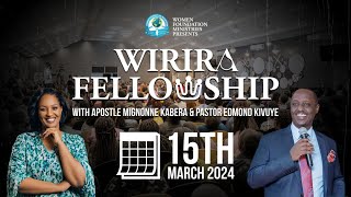 Wirira Fellowship with Apostle Mignonne Kabera amp Pastor Edmond Kivuye [upl. by Enelyar]