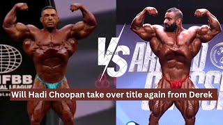 Derek Lunsford 2023 VS Hadi Choopan 2024 Physique Comparison [upl. by Winter276]