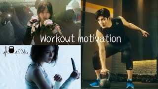 Motivation to workout🏋️‍♀️🏋️‍♂️Workout motivationKdramaCdrama [upl. by Babbie664]